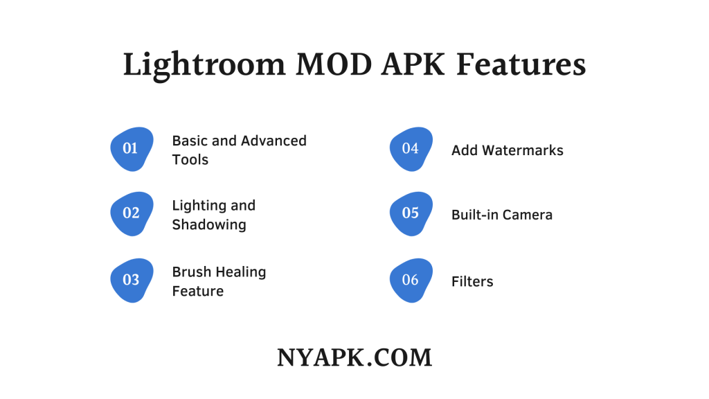 Lightroom MOD APK Features