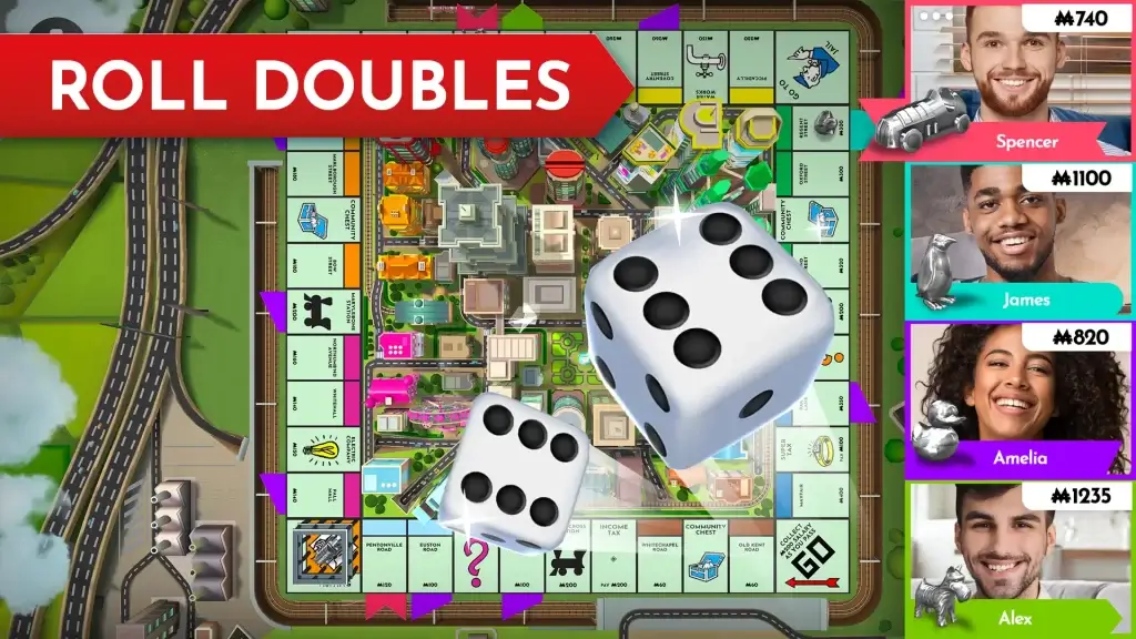 Gameplay of Monopoly Mod APK