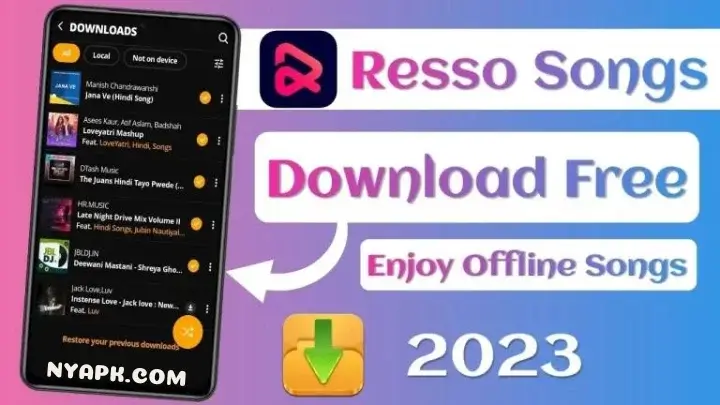 Downloading Songs from Resso Premium and Mod Versions