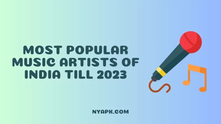Most Popular Music Artists of India Till 2024