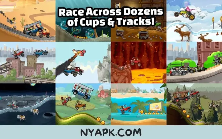 Race Across Unlimited Cups and Leagues