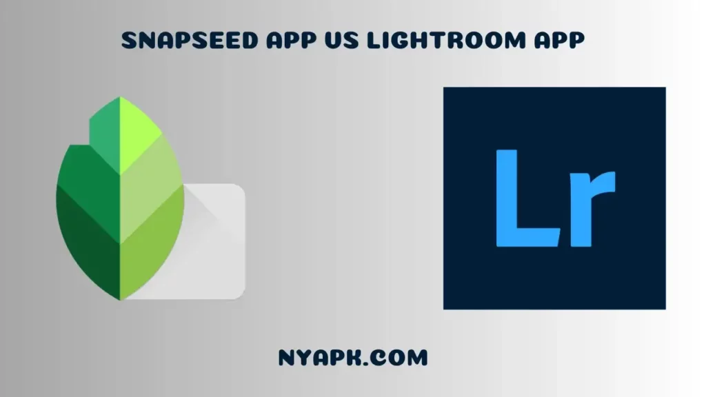 Snapseed App vs Lightroom App