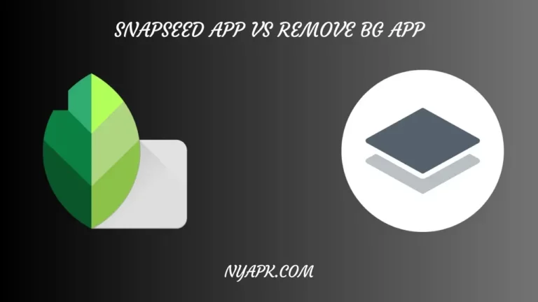 Snapseed App vs Remove BG App (Detailed Comparison)