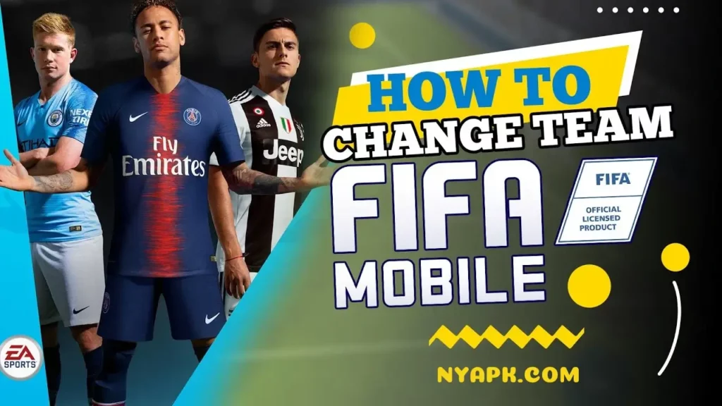 How To Change a Team In FIFA Mobile