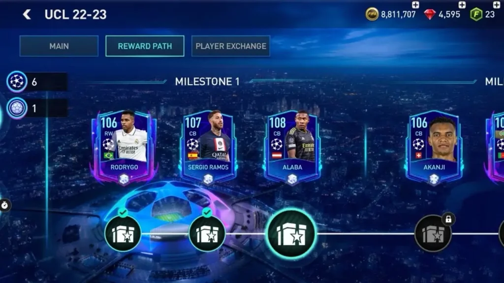 Steps to Get into the Legends Clubs and UCL Reward Paths