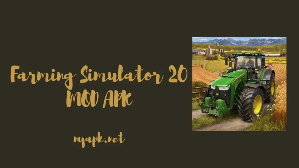 Farming Simulator 20 MOD APK Cover